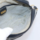 GUCCI GG Supreme Shoulder Bag PVC Navy Gold 007 39 0014 Auth 203669-17