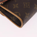 LOUIS VUITTON Monogram Pochette Florentine Waist Bag M51855 LV Auth 203670V-17