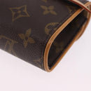 LOUIS VUITTON Monogram Pochette Florentine Waist Bag M51855 LV Auth 203670V-18