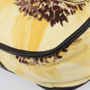 CELINE Shoulder Bag Canvas Yellow Gold Auth 203671A-17