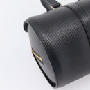 LOUIS VUITTON Epi Soufflot Hand Bag Black M52222 LV Auth 203679V-9