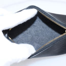 LOUIS VUITTON Epi Soufflot Hand Bag Black M52222 LV Auth 203679V-24