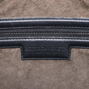 BOTTEGA VENETA INTRECCIATO Shoulder Bag Leather Black Auth 203683-18