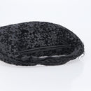 BOTTEGA VENETA INTRECCIATO Shoulder Bag Leather Black Auth 203683-7