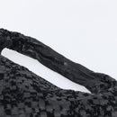 BOTTEGA VENETA INTRECCIATO Shoulder Bag Leather Black Auth 203683-14