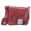Miu Miu Shoulder Bag Vitellolux Pink Silver Auth 203688A-1