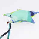 HERMES Petit Ash Bag Charm Silk Green Auth 203690M-8