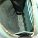 Christian Dior Cannage Chain Shoulder Phone Pouch Lamb Skin 2way Auth 203691V-10