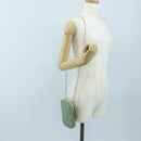 Christian Dior Cannage Chain Shoulder Phone Pouch Lamb Skin 2way Auth 203691V-28