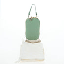 Christian Dior Cannage Chain Shoulder Phone Pouch Lamb Skin 2way Auth 203691V-12