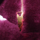 BOTTEGA VENETA Jody Mini Hand Bag Shearing Purple Gold Auth 203692M-9
