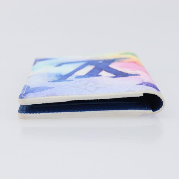 LOUIS VUITTON Watercolor Organizer De Poch Card Case M80456 LV Auth 203695SAM