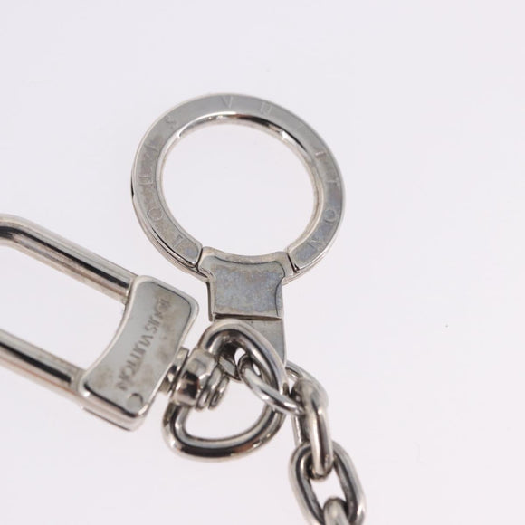 LOUIS VUITTON Porte Cre Printed Initials LV Charm Metal M65071 LV Auth 203696V