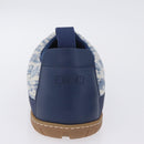 Christian Dior Snow Shoes Trotter Canvas Blue Auth 203701M-12