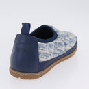 Christian Dior Snow Shoes Trotter Canvas Blue Auth 203701M-20