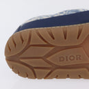 Christian Dior Snow Shoes Trotter Canvas Blue Auth 203701M-25