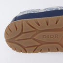 Christian Dior Snow Shoes Trotter Canvas Blue Auth 203701M-8