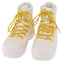 BOTTEGA VENETA Paddle Bomber Boule Shoes Nylon 36 Ivory Auth 203702M-1
