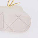BOTTEGA VENETA Paddle Bomber Boule Shoes Nylon 36 Ivory Auth 203702M-11
