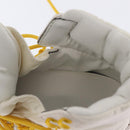 BOTTEGA VENETA Paddle Bomber Boule Shoes Nylon 36 Ivory Auth 203702M-21