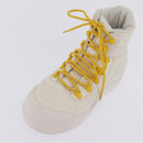 BOTTEGA VENETA Paddle Bomber Boule Shoes Nylon 36 Ivory Auth 203702M-29