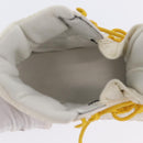 BOTTEGA VENETA Paddle Bomber Boule Shoes Nylon 36 Ivory Auth 203702M-37