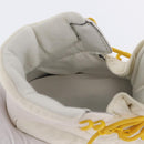 BOTTEGA VENETA Paddle Bomber Boule Shoes Nylon 36 Ivory Auth 203702M-38
