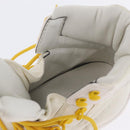 BOTTEGA VENETA Paddle Bomber Boule Shoes Nylon 36 Ivory Auth 203702M-39