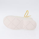 BOTTEGA VENETA Paddle Bomber Boule Shoes Nylon 36 Ivory Auth 203702M-8