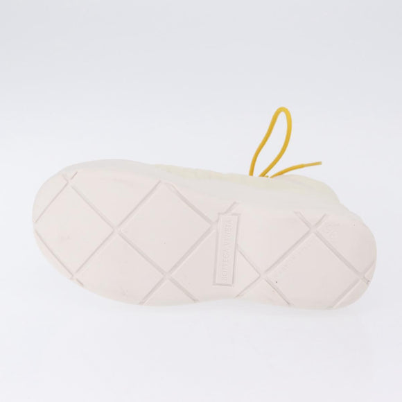 BOTTEGA VENETA Paddle Bomber Boule Shoes Nylon 36 Ivory Auth 203702M
