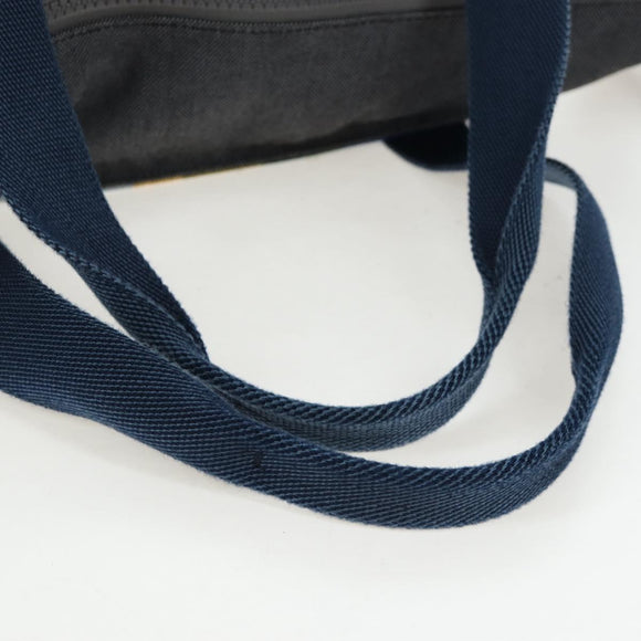 LOEWE Tote Bag Wool 2way Blue Silver Auth 203705M