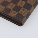 LOUIS VUITTON Porte Monnaie Billets Tresor Wallet N61730 LV Auth 203710V-16