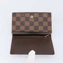 LOUIS VUITTON Porte Monnaie Billets Tresor Wallet N61730 LV Auth 203710V-8