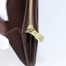 LOUIS VUITTON Porte Monnaie Billets Tresor Wallet N61730 LV Auth 203710V-22