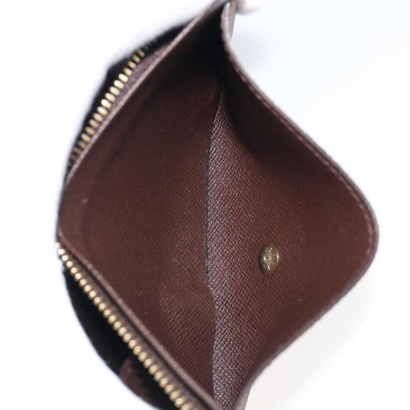 LOUIS VUITTON Porte Monnaie Billets Tresor Wallet N61730 LV Auth 203710V