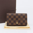 LOUIS VUITTON Porte Monnaie Billets Tresor Wallet N61730 LV Auth 203710V-12