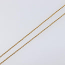 Christian Dior Necklace Metal Gold Tone Auth 203715-11