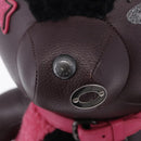 Coach Stuffed Leather Bordeaux Auth 203716-16
