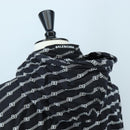 BALENCIAGA Short Sleeve Shirt Cotton 39 Black Auth 203728M-10