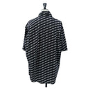 BALENCIAGA Short Sleeve Shirt Cotton 39 Black Auth 203728M-2