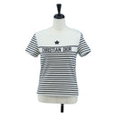 Christian Dior Short Sleeved T Shirt Cotton XS White Auth 203729M-1