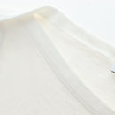 Christian Dior Short Sleeved T Shirt Cotton XS White Auth 203729M-11