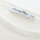 Christian Dior Short Sleeved T Shirt Cotton XS White Auth 203729M-12