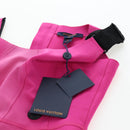 LOUIS VUITTON Tank Dress One Piece Dress Shirt Nylon 38 Pink LV Auth 203730M-13