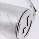 GUCCI Blondy Shoulder Bag Leather Silver 760170 Auth 203732M-15