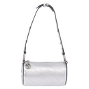 GUCCI Blondy Shoulder Bag Leather Silver 760170 Auth 203732M-13
