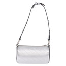 GUCCI Blondy Shoulder Bag Leather Silver 760170 Auth 203732M-2