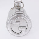 GUCCI Blondy Shoulder Bag Leather Silver 760170 Auth 203732M-3
