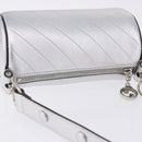 GUCCI Blondy Shoulder Bag Leather Silver 760170 Auth 203732M-6