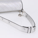 GUCCI Blondy Shoulder Bag Leather Silver 760170 Auth 203732M-7